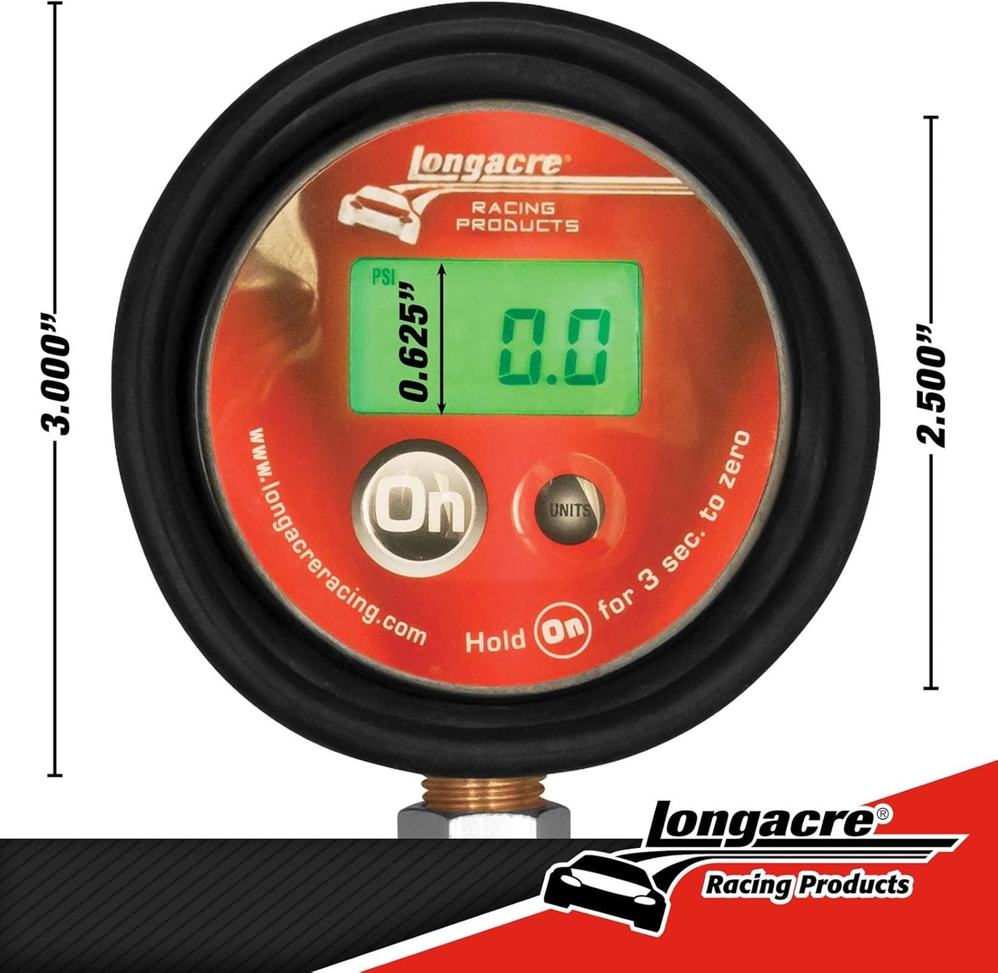 Longacre  Semi Pro Digital Tire Pressure Gauge, 0-60