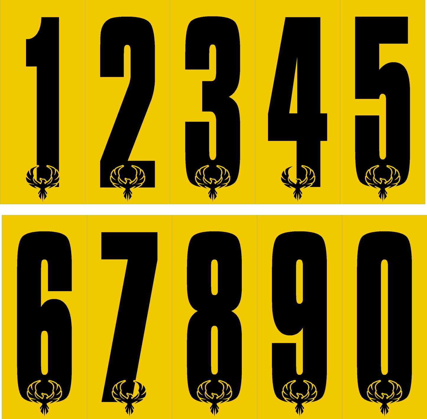 SKUSA Kart Numbers