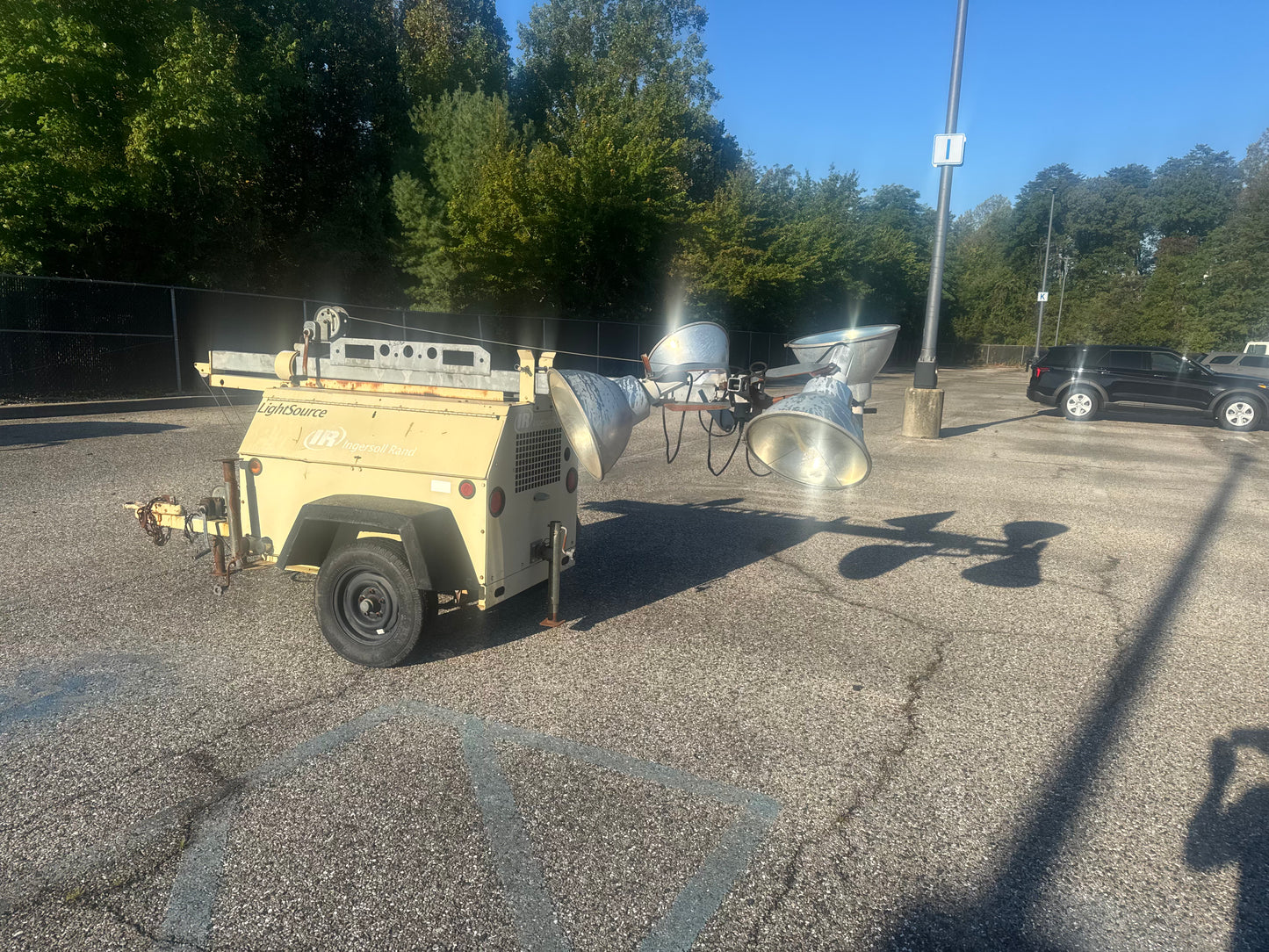 2011 Ingersol Kubota Generator Light Tower