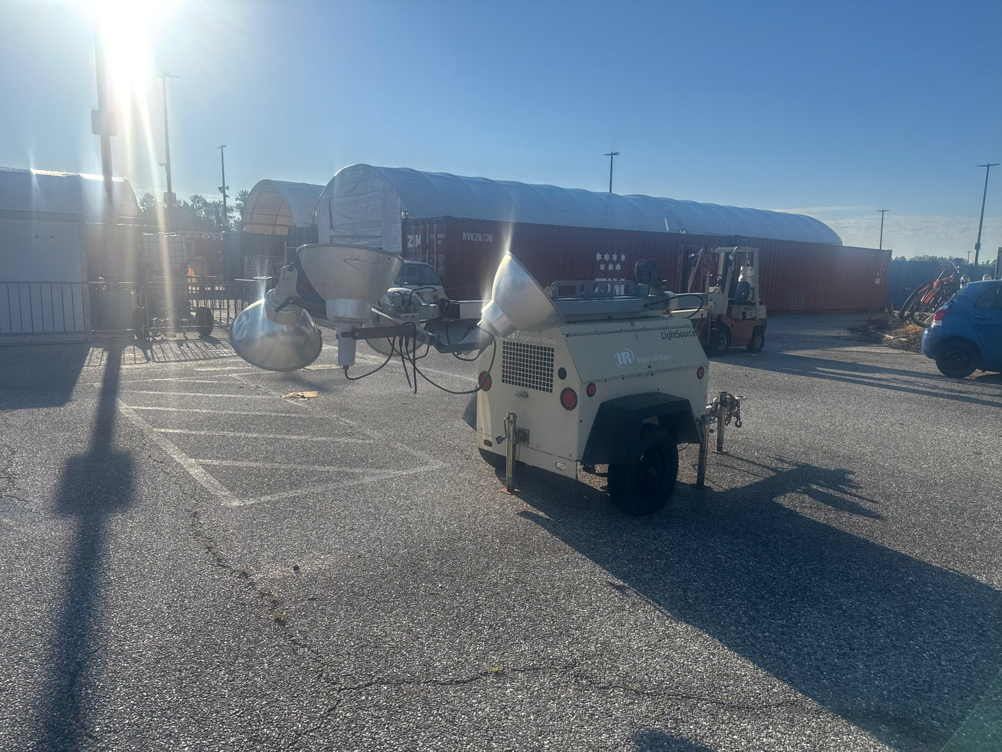 2011 Ingersol Kubota Generator Light Tower