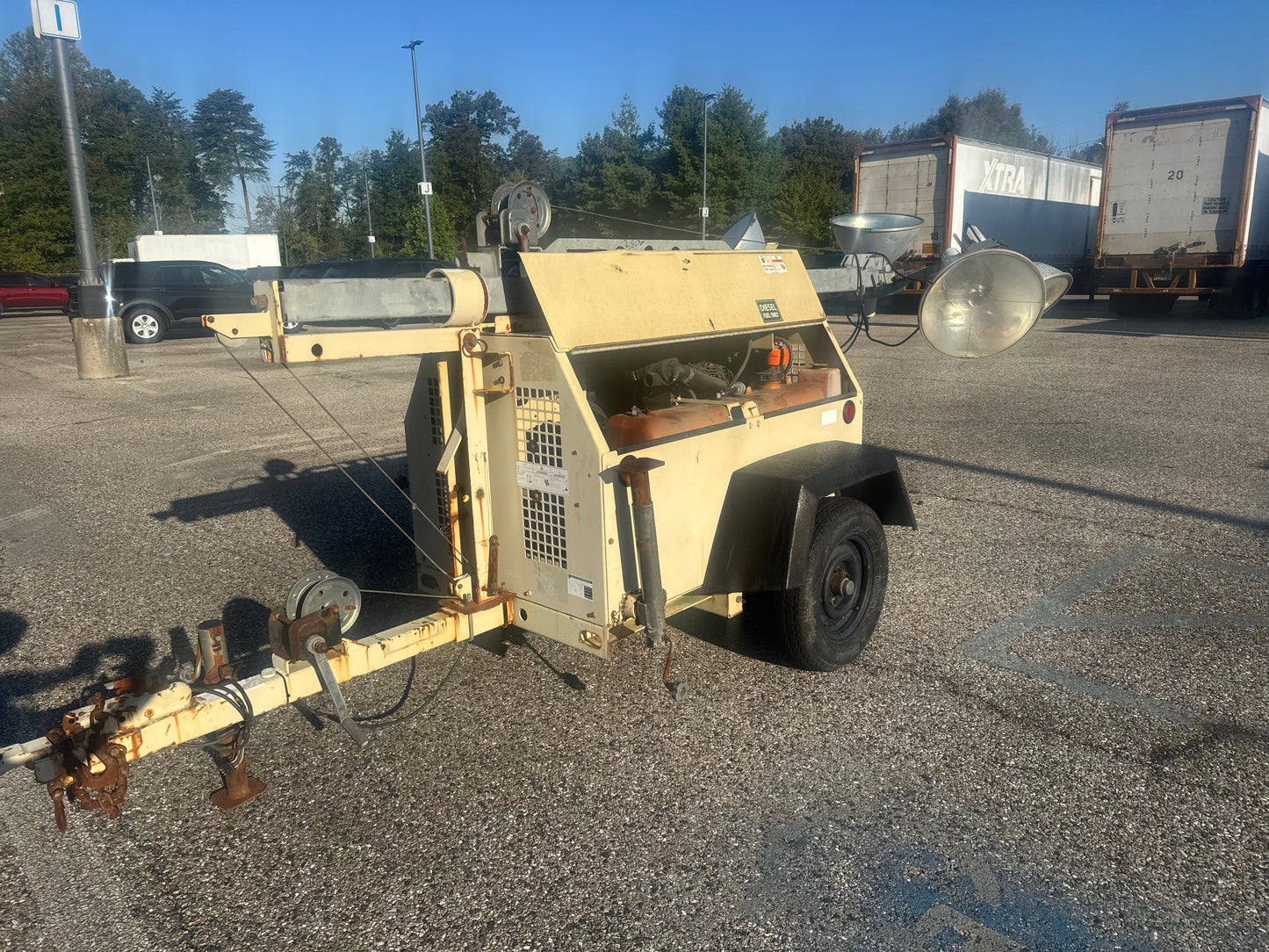 2011 Ingersol Kubota Generator Light Tower