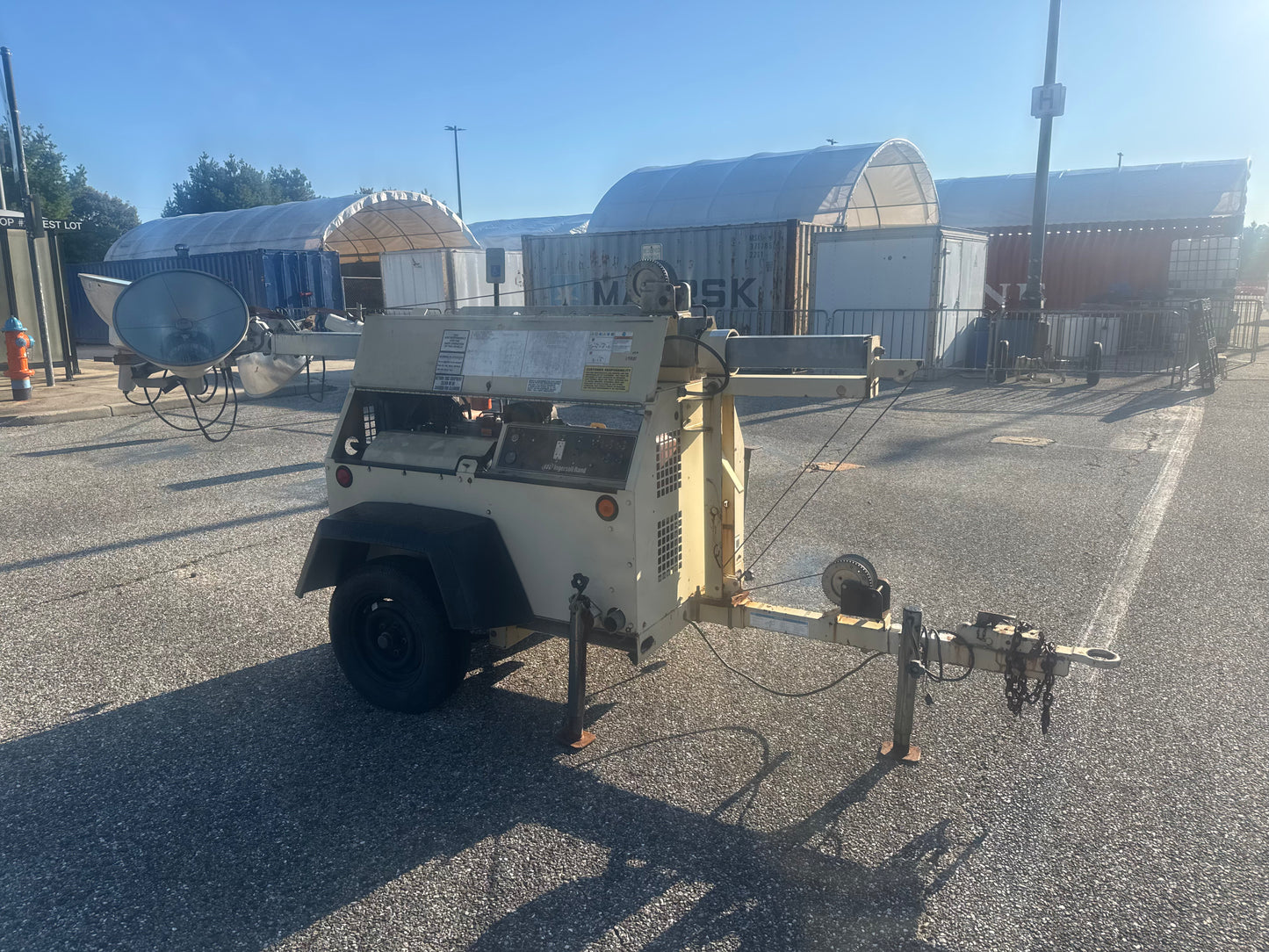 2011 Ingersol Kubota Generator Light Tower