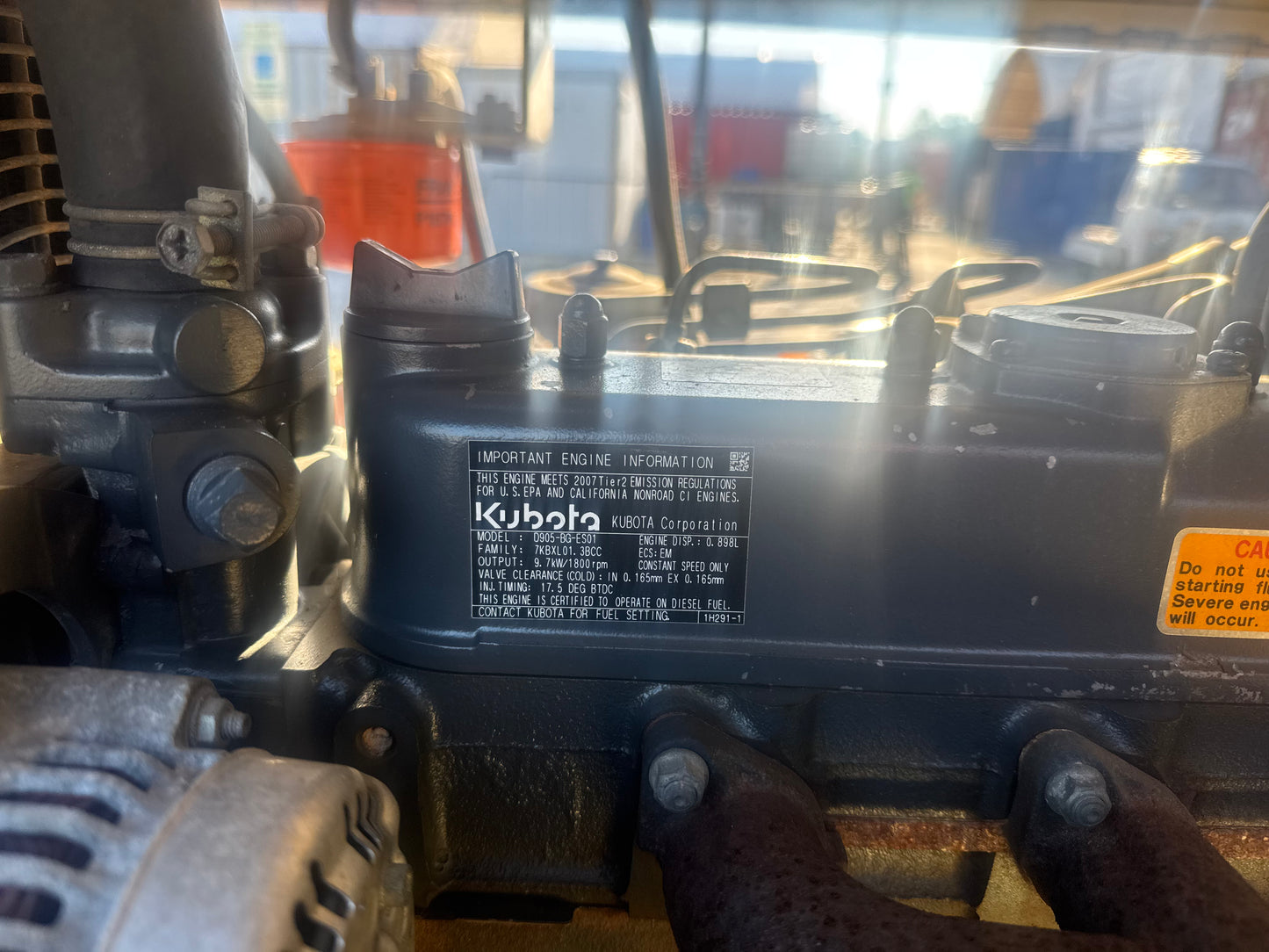 2011 Ingersol Kubota Generator Light Tower