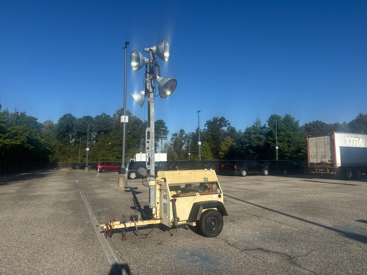 2011 Ingersol Kubota Generator Light Tower