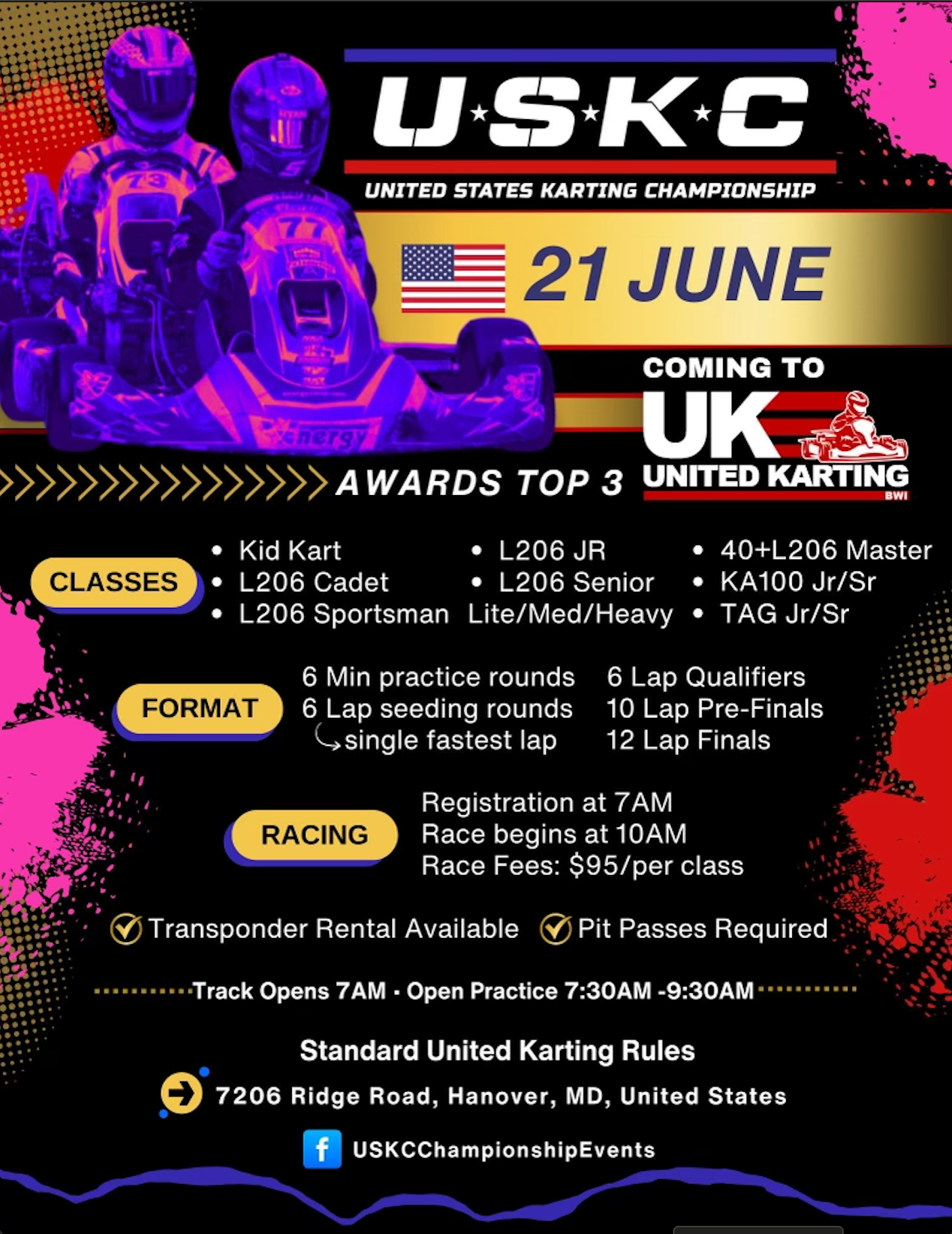 2-Cycle USKC Registration