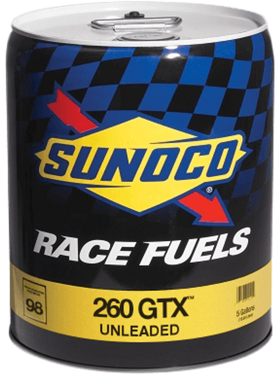 Load image into Gallery viewer, SUNOCO 260 GTX 98 OCTANE RACE FUEL
