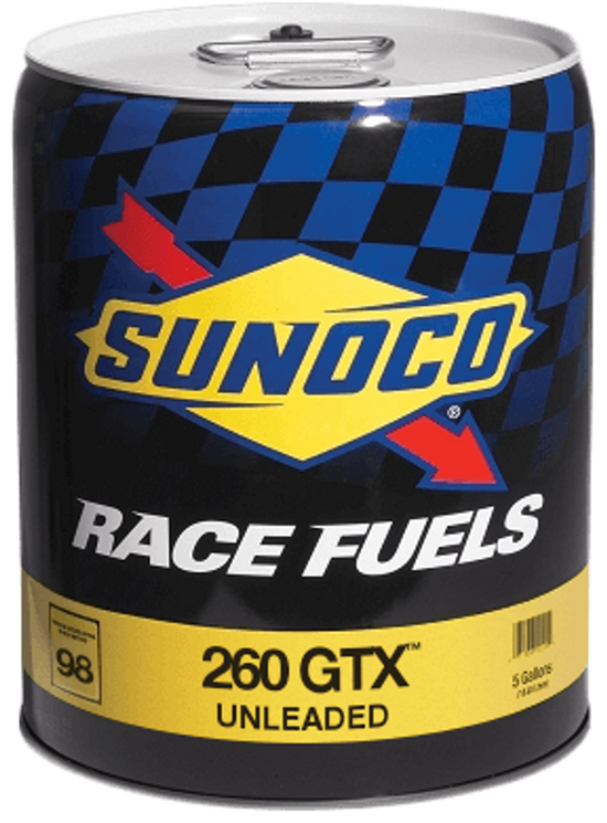 Load image into Gallery viewer, SUNOCO 260 GTX 98 OCTANE RACE FUEL
